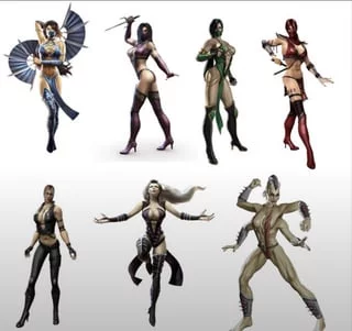 Anyone else down horrendously for the boss bitches of (Mortal Kombat 9)?