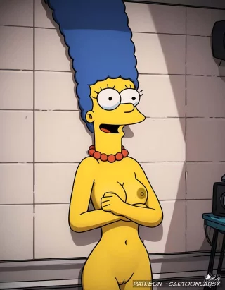 marge showing the goods