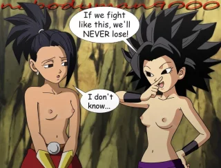 Caulifla and Kale strategize! (Dragon Ball Super) [nobodyman9000]