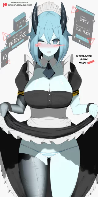 Shimapan Maid Robogirl [OC]