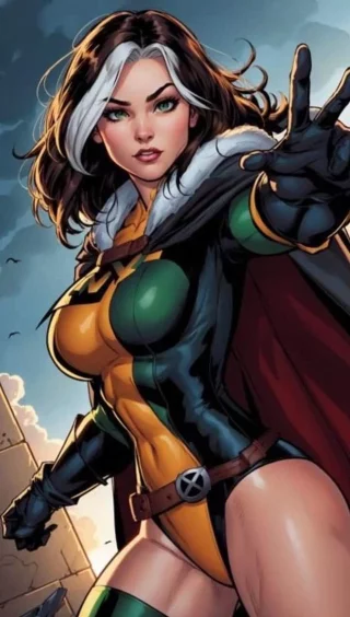 Why did Rogue absorbed Ms. Marvel\'s powers permanently?