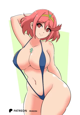 Sling Bikini Pyra [Xenoblade]