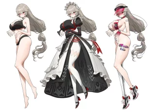 Lingerie, Maid and Race Queen Rina (wonbin lee) [Zenless Zone Zero]