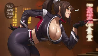 Mai caught you lacking (EchoSaber) [The King of Fighters]