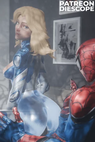 Sue Storm x Peter Parker (DieScope) [Marvel Rivals]