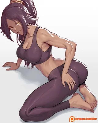 Yoga Yoruichi (SpeedL00ver) [Bleach]