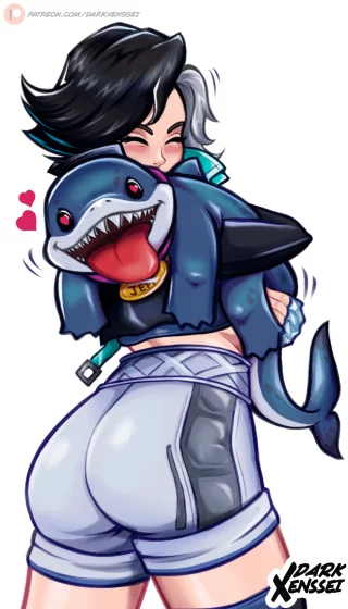 Luna and Jeff (DarkXenssei)