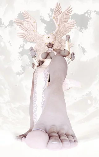 Bible accurate angel toes (bigiolax)
