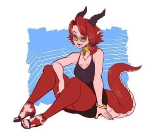 I do so want to be her in a modern fantasy world, and be on my way out into the city, looking as sexy as my breath is hot
