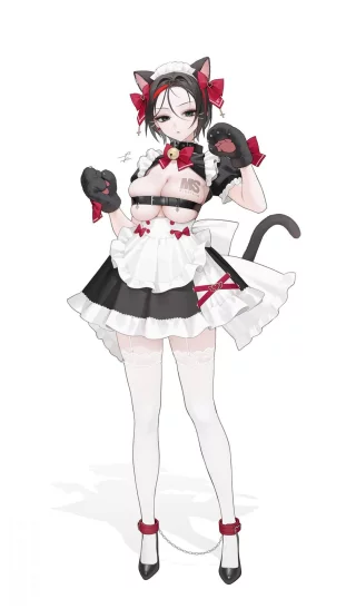 Neko Maid Crow