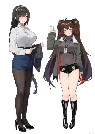 Dayian and Jiangyu [Girls Frontline]