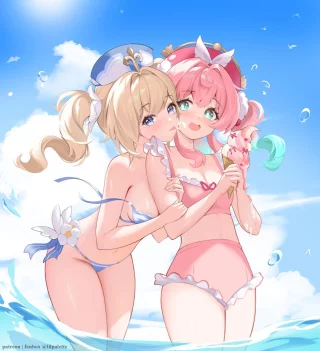 Swimsuit Barbara & Hyacine