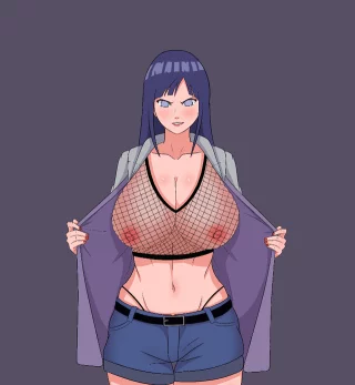 Hinata Hyuga Bad girl by me (VenomSnk3)