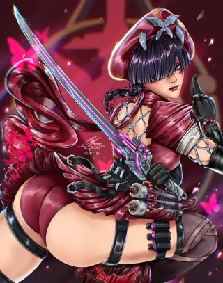 Blood Kariudo Psylocke (NungMeeNui)