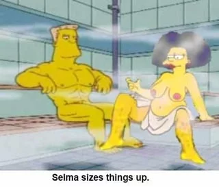The day when Selma fuck on the sauna