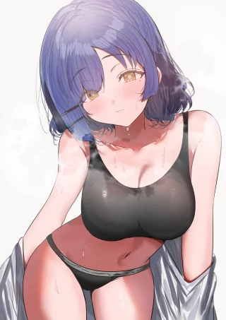 Ryo Yamada After Her Workout [Bocchi The Rock]