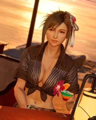 POV you’re on a date with (Tifa Lockhart), how would you end this date? [Final Fantasy 7 Rebirth]