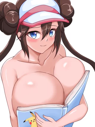 Rosa Reading A Book [Pokemon]