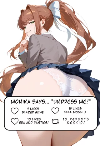 Undress Monika Challenge!