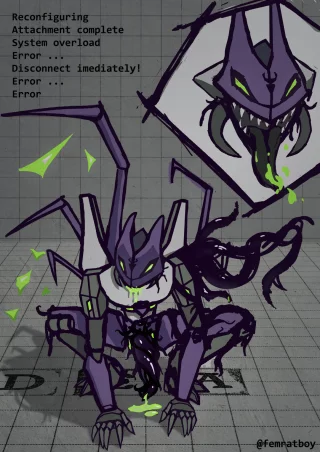 It\'s better to avoid the VEN#m suit in this state... [Marvel Rivals, Venom, SP//dr] (femratboy)