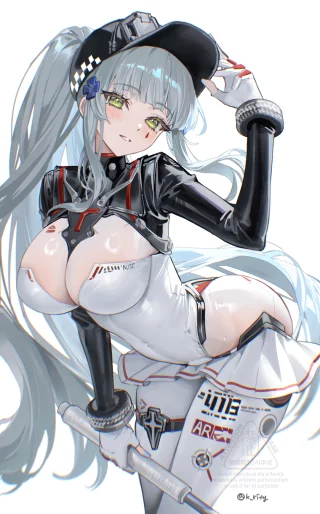HK416\'s sexy bodysuit [Girls\' Frontline]