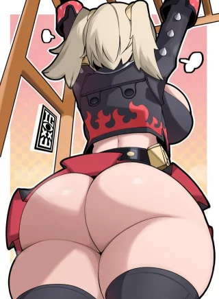 Burnice\'s thick butt