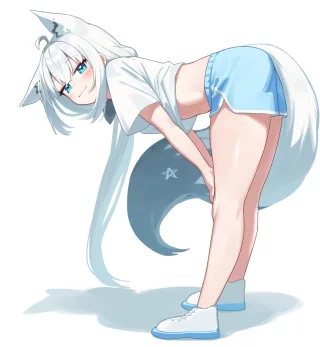 Smug Shirakami Fubuki [Hopetiteve]