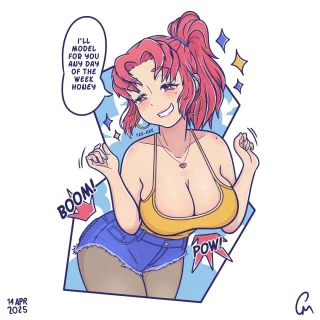 Drawing of Zela for alexn.draws DTIYS challenge