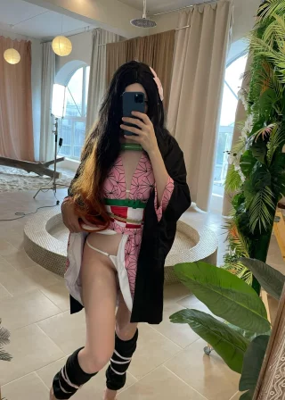 Nezuko cosplay by Foggy