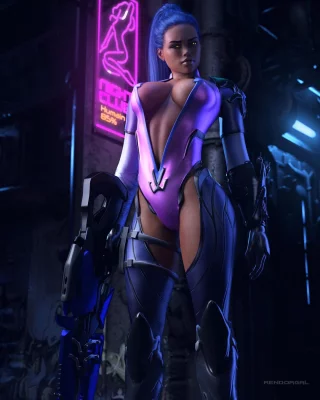 Widowmaker (Rendorgal Art) [Overwatch]