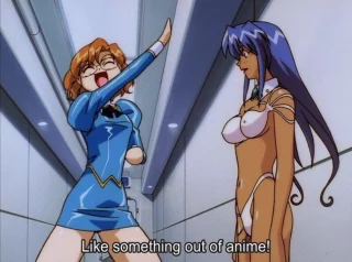 Yeah, I watch [Agent Aika] for the plot