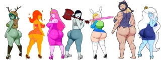 After getting hit by a truck you end up waking up in world of adventure time, full of beautiful and lonely girls.