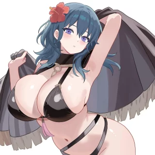 Byleth\'s big boobs [Fire Emblem]
