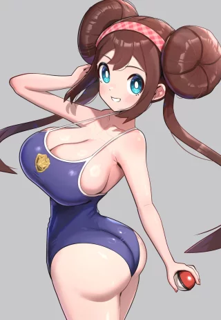 Rosa in a swimsuit [Pokémon]