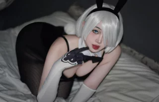 2B Bunny Cosplay by me! (Rina.juice)