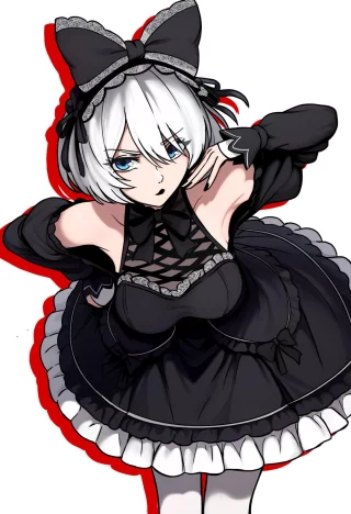 Gothic Lolita 2B (Redpostit)