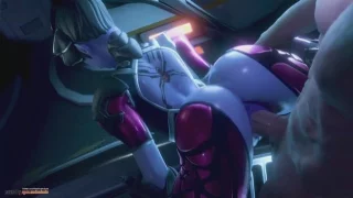 Widowmaker getting pounded