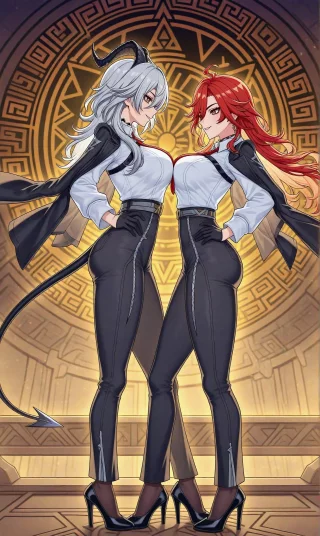 Mavuika & Zani [Genshin Impact & Wuthering Waves]