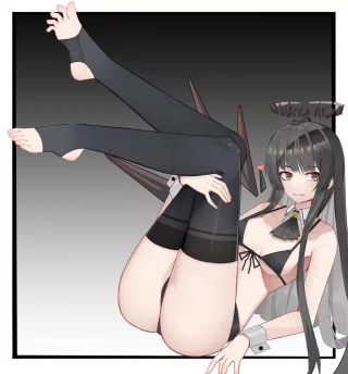 Virtuosa’s beautiful legs (Arknights)
