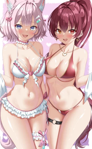 Koyori and Marine [Hopetiteve]