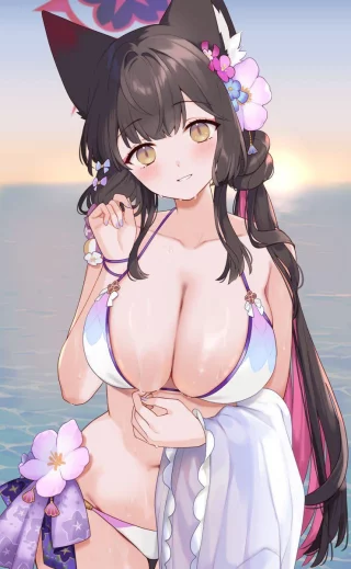 Swimsuit Wakamo [Blue Archive]
