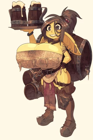 [F4A] I need an adventurer to hunt down and abuse this mostly elastic goblin. They\'re hard to hurt but not hard to catch