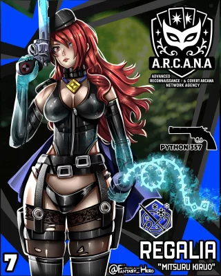 ANGEL UNIT 7- Mitsuru Kirijo \"Regalia\" (Persona 3)