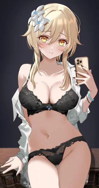 Lumine in sexy underwear (Vayneeee)