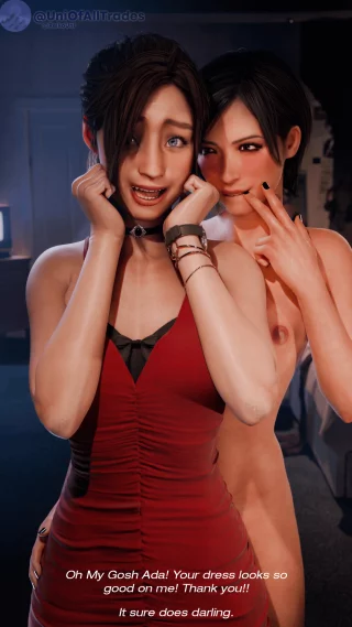 Ada Wong & Claire Redfield  (UniofallTrades) [Resident Evil]