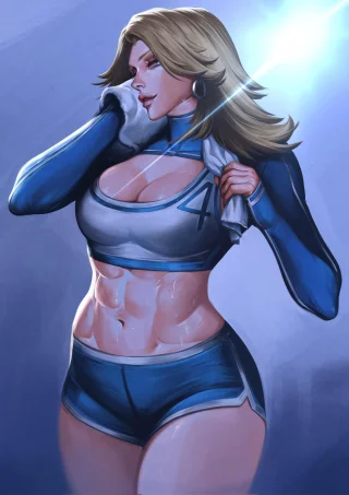 Sweaty Sue Storm (@Luna)