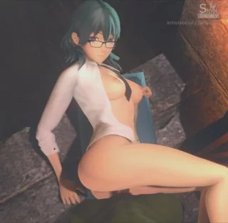Byleth offering some sex ed lessons [Fire Emblem]