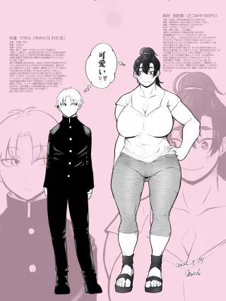 \"My friend\'s mother⑤（Character Introductions）\"【OC】