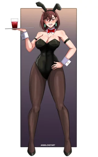 Sexy bunny Momo
