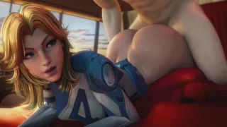Sue Storm bent over (Fpsblyck)